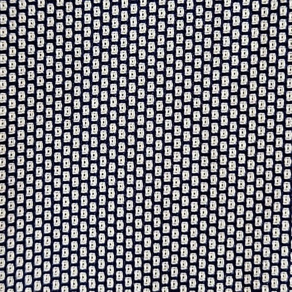 J Hilburn Men's JDesich Button Down Long Sleeve Shirt Navy Check (JADII) Custom - Picture 3 of 16